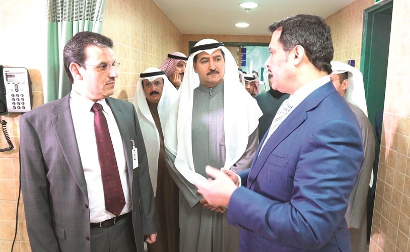جولة تفقدية بالمستشفى﻿
