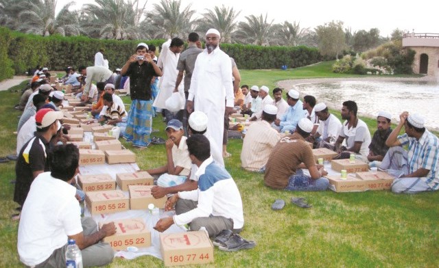إفطار صائم بالوفرة﻿