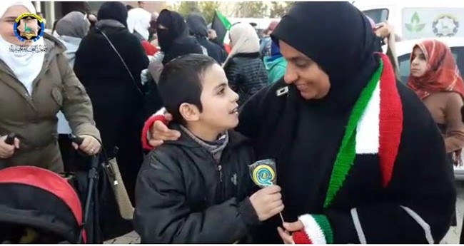 "النجاة الخيرية" توزع مساعدات على اللاجئين السوريين