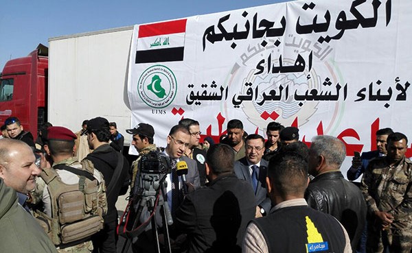 الكويت توزع مساعدات طبية على عدد من المراكز الصحية العراقية