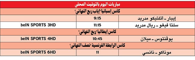 هل يقلبها «الملكي» اليوم في موقعة «بالايدوس»؟