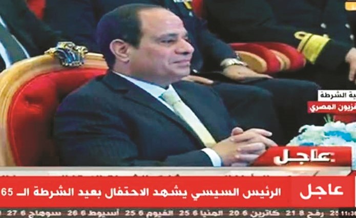  ويتابع فقرات الاحتفال بعيد الشرطة ٦٥﻿