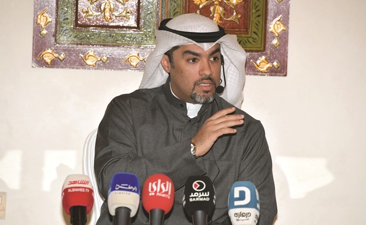 عمر الطبطبائي متحدثا للحضور﻿