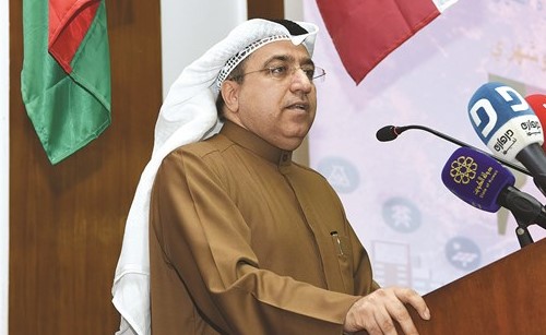 م. محمد بوشهري يلقي كلمته في اللقاء﻿