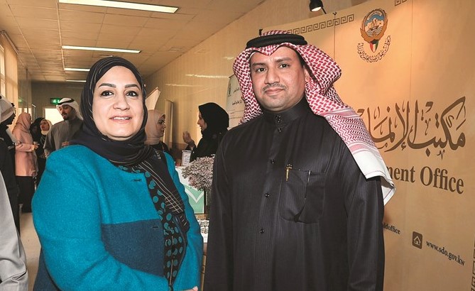 وفاء العرادي وناصر المطيري﻿