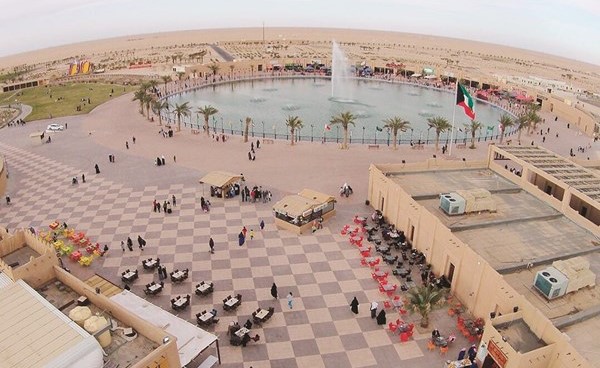 قرية صباح الأحمد التراثية إطلالة ساحرة في صحراء السالمي﻿