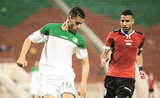 مصر تخطت الجزائر 2-1 وبلغت نصف النهائي العسكري﻿