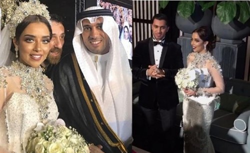 بلقيس تخرج عن صمتها وترد على منتقدي التكلفة الخيالية لحفل زفافها.. وسر صورتها مع الطفل الرضيع !