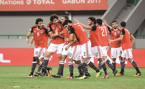 المصريون عادوا لكأس أفريقيا بقوة (أ.ف.پ)﻿