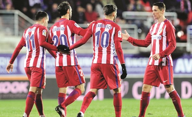 أتلتيكو مدريد لـ «تحصين» مقعد الأبطال