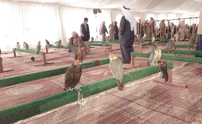 جانب من المسابقة وفي الإطار عضو لجنة الحكام للمسابقة خالد البعيص﻿