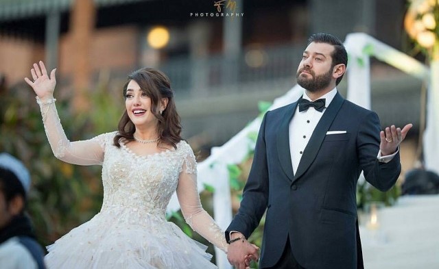 فيديو مسرب.. كيف أمضت كندة علوش الدقائق الأخيرة قبل بدء حفل زفافها الأول؟