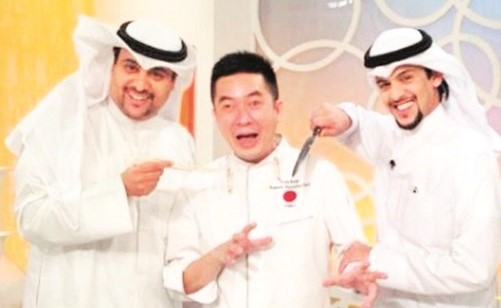  ومع الشيف في فقرة من برنامج صباح الخير يا كويت﻿