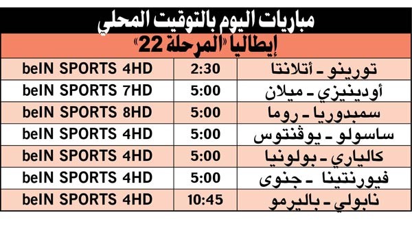 «السيدة» لتأكيد تربعها على قمة «الكالتشيو»