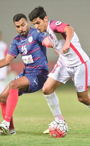 الموهوب طلال جازع يقدم مستوى مميزا مع الأبيض	(الأزرق.كوم)﻿