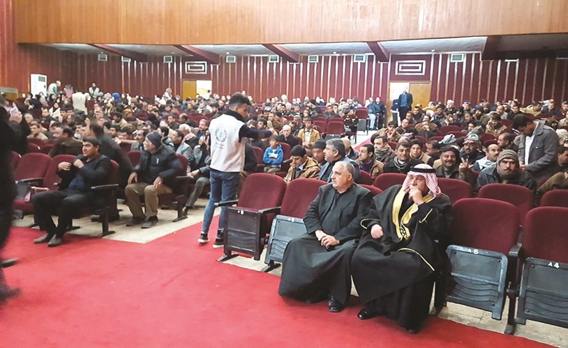 جانب من توزيع القسائم الشرائية﻿