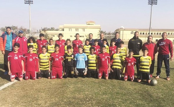 براعم النصر والتعاون مع الحكام في لقطة تذكارية﻿
