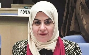 د. ماجدة القطان تلقي كلمتها﻿