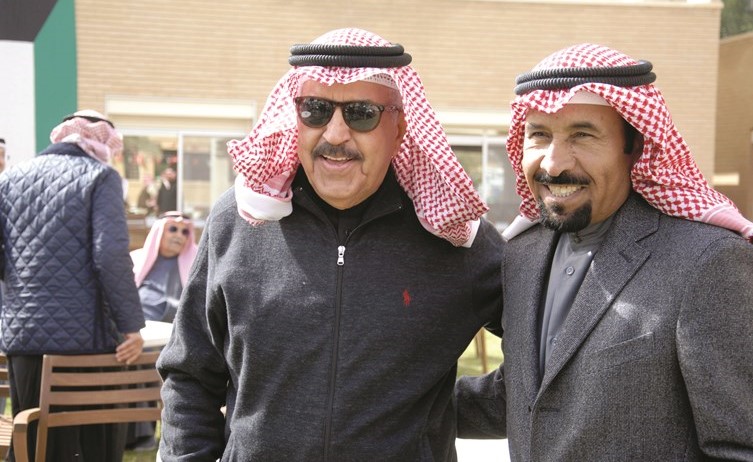 الشيخ علي الجابر والفريق م.عبدالله الفارس﻿