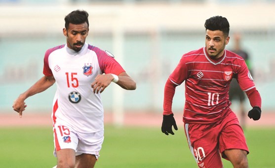 النصر انتزع الفوز من الكويت	(الأزرق.كوم)﻿