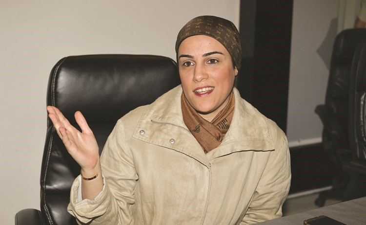 الكاتبة مريم القلاف﻿