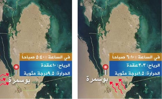 قطر تسجل أدنى درجة حرارة في تاريخها العربي الجديد