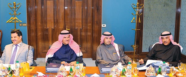  ﻿الشيخ صباح الخالد وأنس الصالح والشيخ سلمان الحمود ود.جمال الحربي﻿
