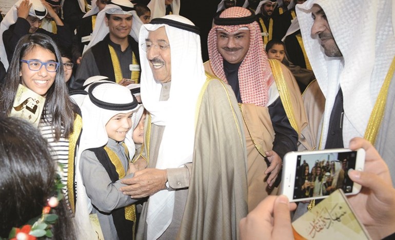 فرحة بتكريم صاحب السمو﻿