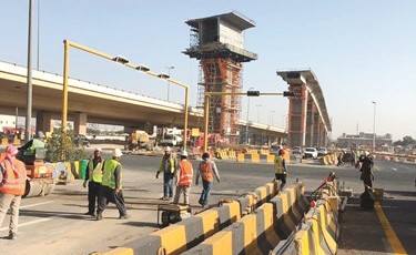 جانب من الأعمال في المشروع﻿