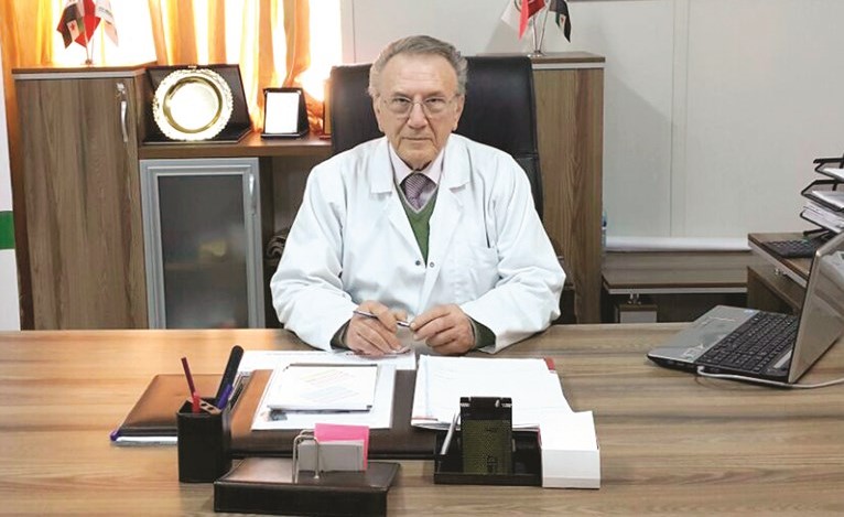 المدير العام لمستشفى الأمل في بلدة الريحانية بمدينة هاطاي جنوب تركيا د. نبيل الموريدين	﻿