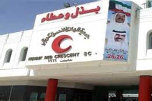 الهلال الاحمر الكويتي يوزع 500 حصة غذائية على الاسر السورية شمالي لبنان