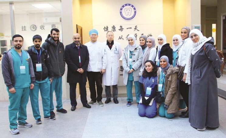 جانب من زيارة وفد طب الأسنان إلى الصين﻿