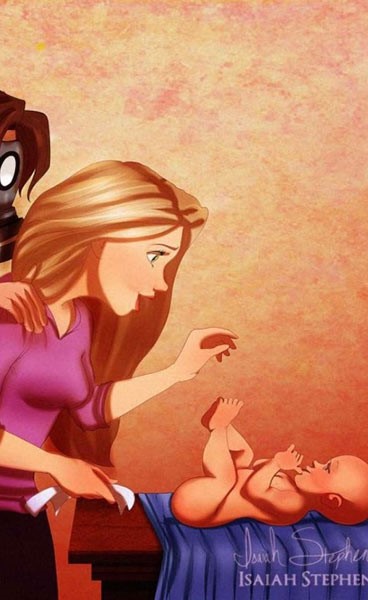 أميرات ديزني بعد الزواج... صور لم تروها من قبل!