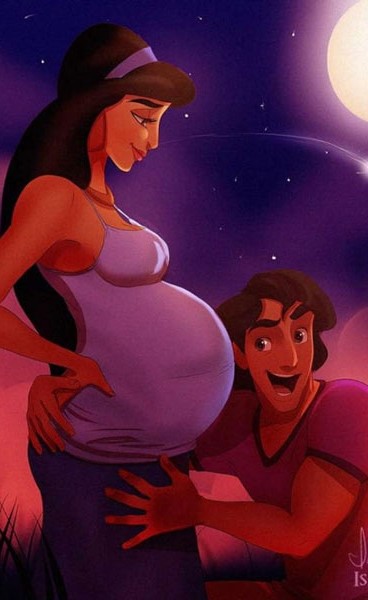 أميرات ديزني بعد الزواج... صور لم تروها من قبل!