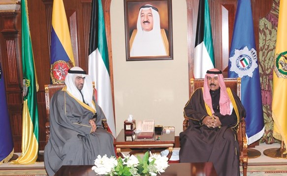 وسموه يلتقي خالد الروضان ﻿