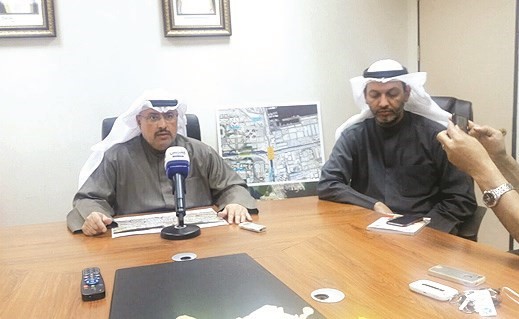 م.أحمد الحصان متحدثا خلال المؤتمر الصحافي﻿