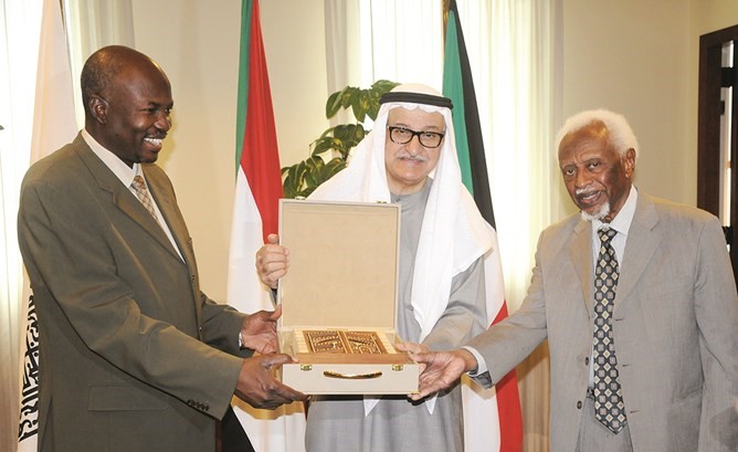 جانب من استقبال الغرفة للوفد السوداني﻿