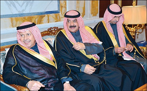 أحمد فهد الفهد وخالد الجارالله ومجدي الظفيري 