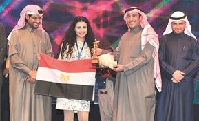 مارتينا عادل أفضل ممثلة دور أول﻿