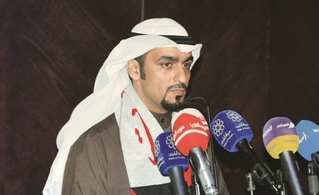 عريف الحفل إبراهيم الهشال﻿