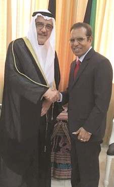 السفير عبد الوهاب الصقر يقدم أوراق اعتماده إلى رئيس تيمور الشرقية ﻿