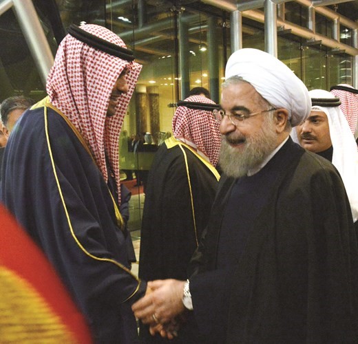 أنس الصالح مودعا د. روحاني﻿