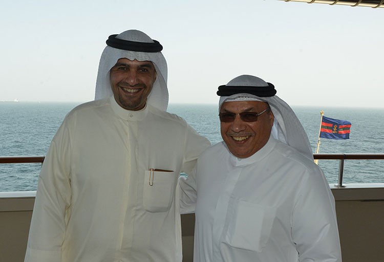 الشيخ خالد الجراح وأنس الصالح