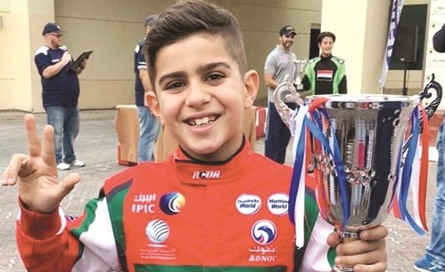 البطل الواعد راشد الظاهري﻿
