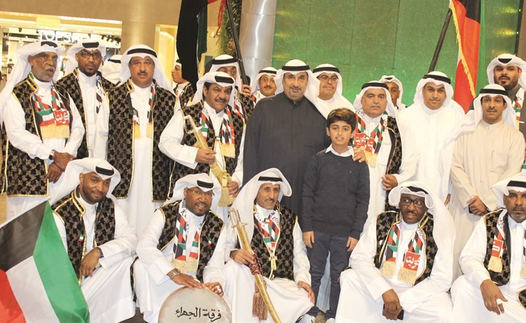 مشاركة شعبية في احتفالات سفارة الكويت لدى الإمارات بالأعياد الوطنية ﻿