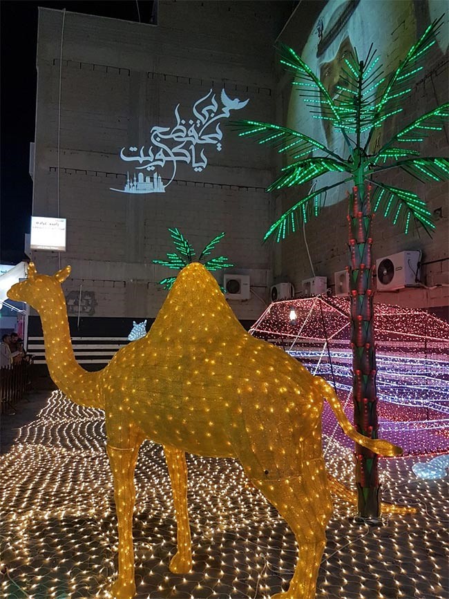 بالفيديو والصور.. كرنفالات احتفالية بالأعياد الوطنية في "المباركية"