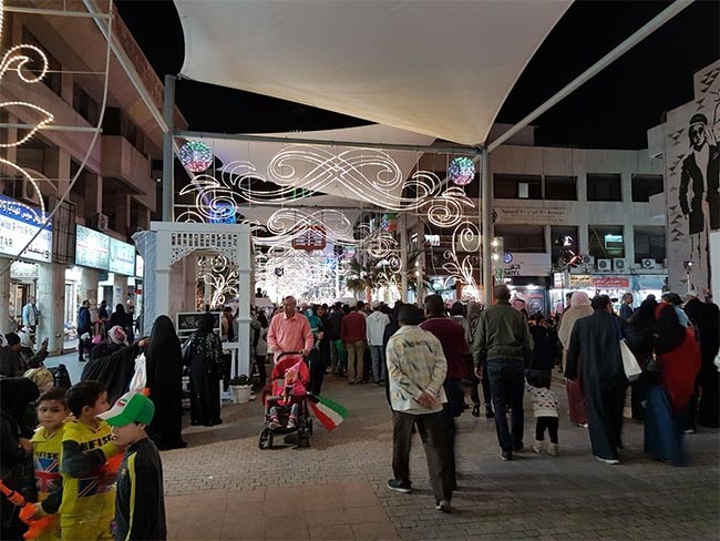 بالفيديو والصور.. كرنفالات احتفالية بالأعياد الوطنية في "المباركية"