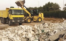 رفع الأنقاض ﻿