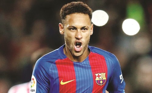 البرازيلي نيمار﻿