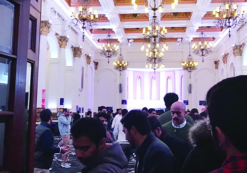 إقبال كبير من الطلبة على المشاركة في الانتخابات